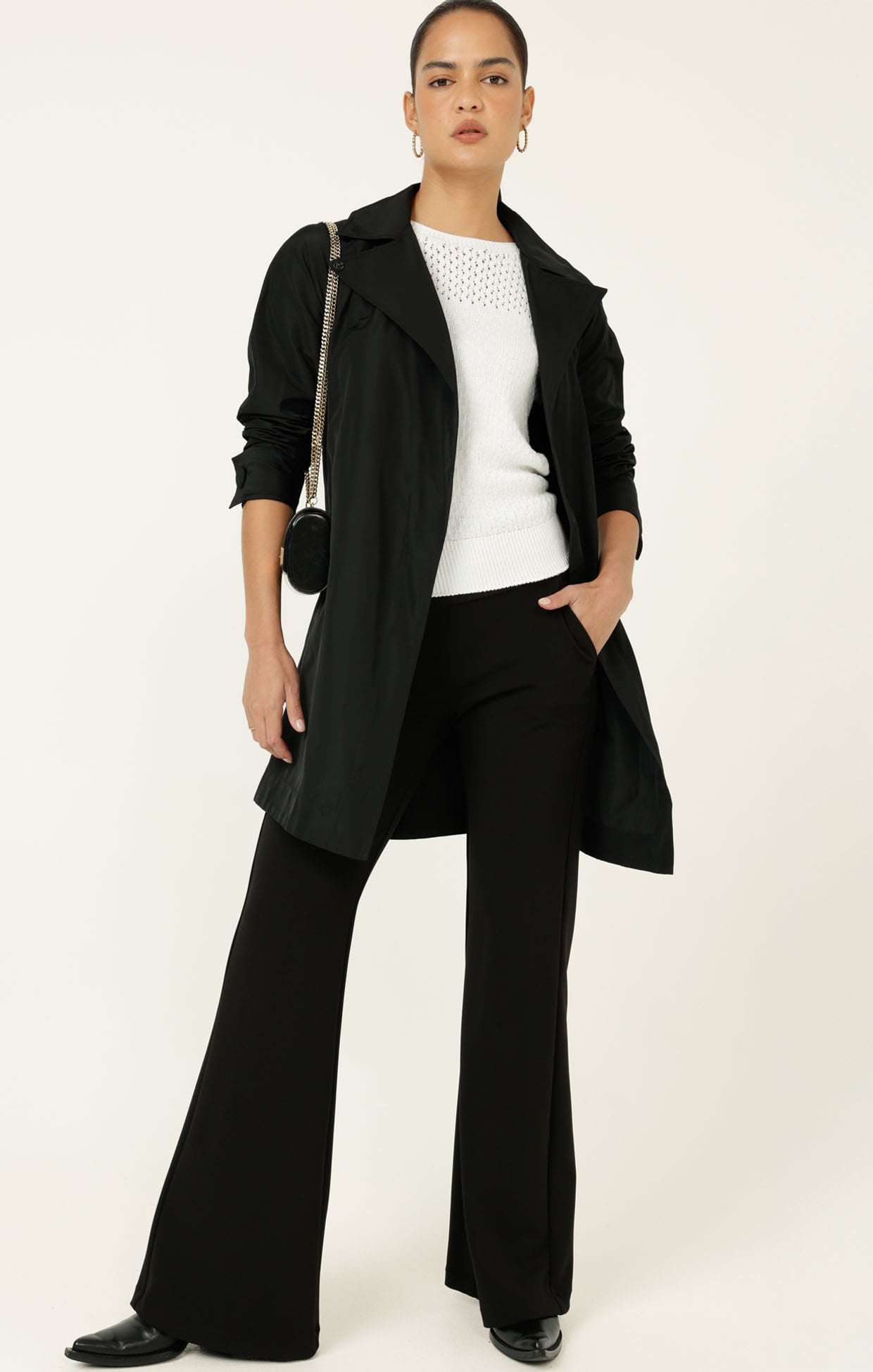 Pants Multi Occasion CLASSIC TROUSER IN BLACK