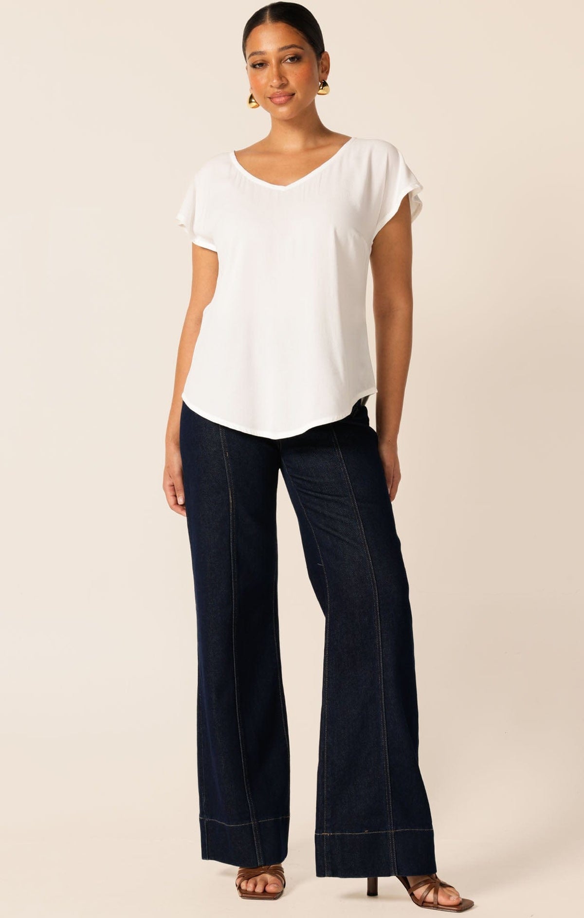 Pants FARRAH WIDE LEG JEAN