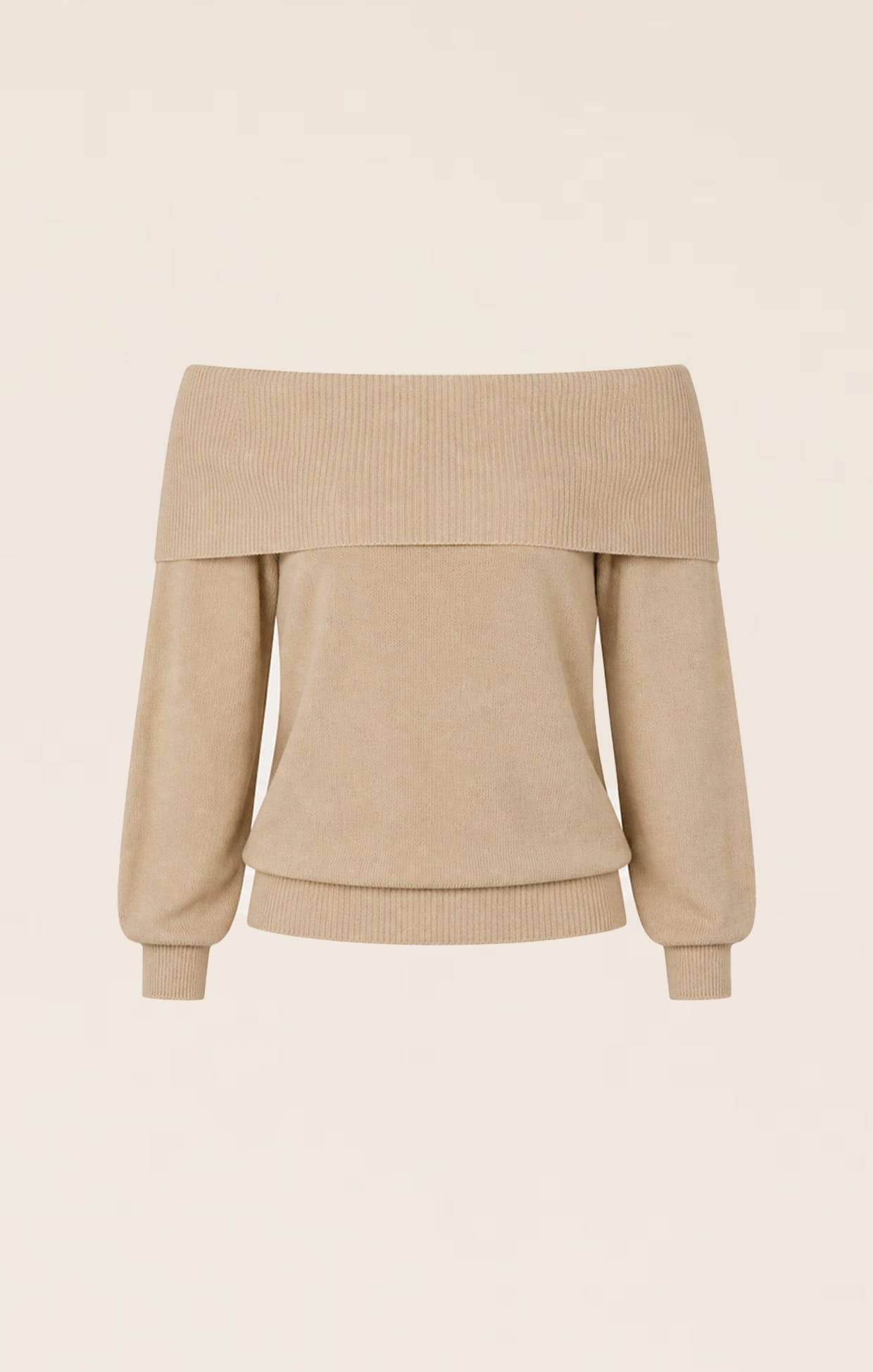 Knitwear ANDRENA KNIT TOP IN OATMEAL