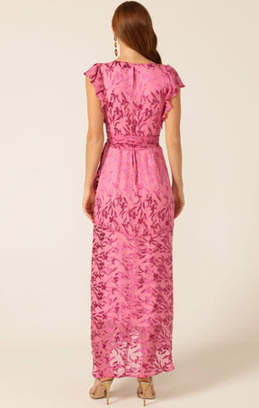 Dresses Events BELLA ROSE MAXI WRAP DRESS