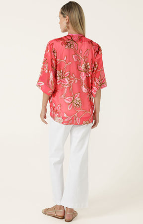 Jackets BLOSSOM KIMONO IN WATERMELON GOLD