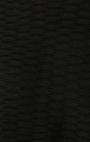 Knitwear BUBBLE KNIT TOP IN BLACK