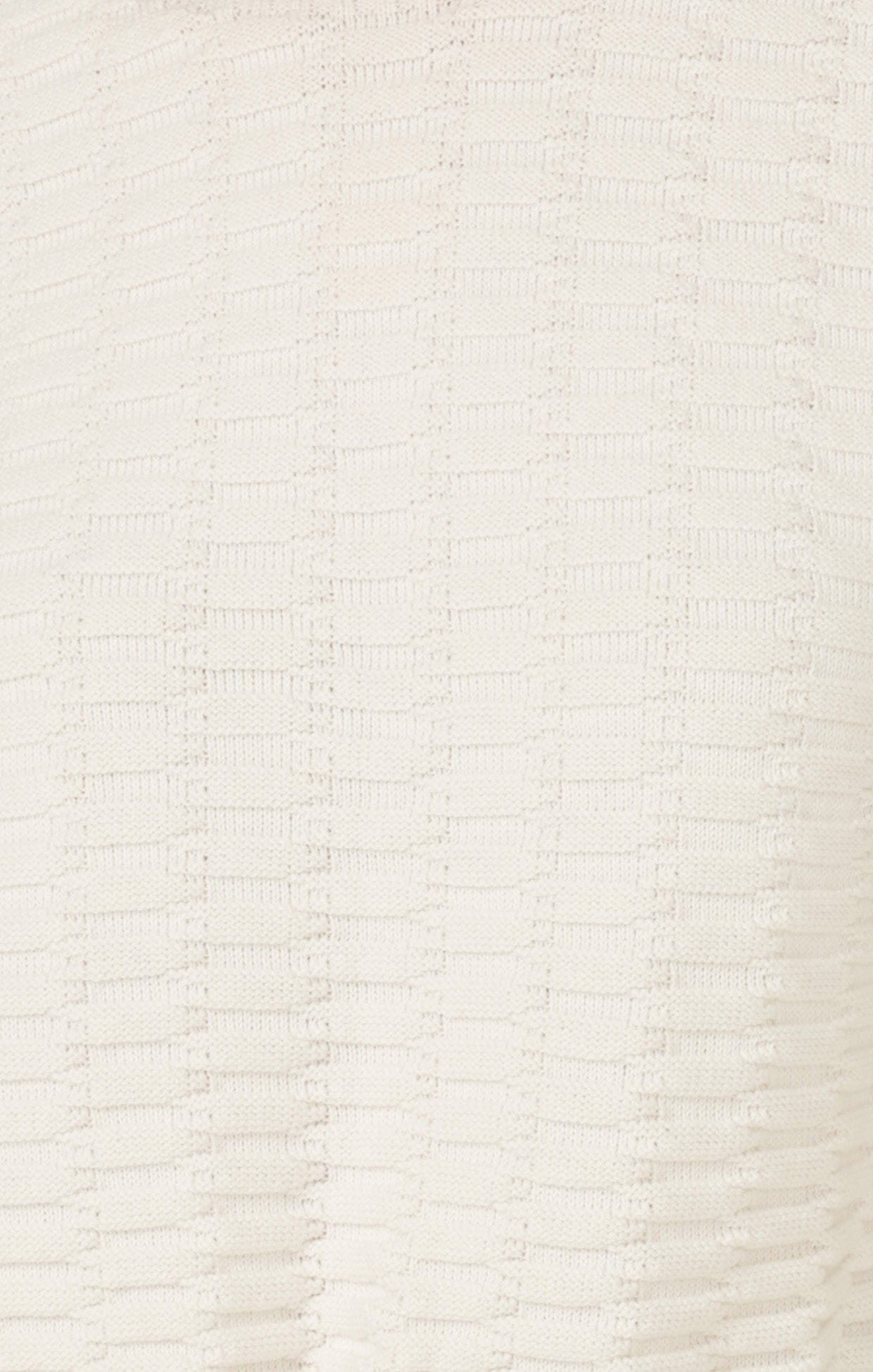 Knitwear BUBBLE KNIT TOP IN IVORY