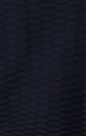 Knitwear BUBBLE KNIT TOP IN NAVY