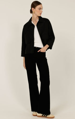 Pants Multi Occasion HARPER WIDE LEG JEAN IN BLACK