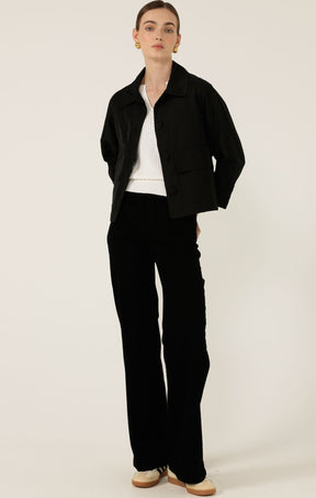 Jackets Multi Occasion BUTTON UP CROPPED JACKET