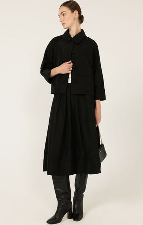 Jackets Multi Occasion BUTTON UP CROPPED JACKET