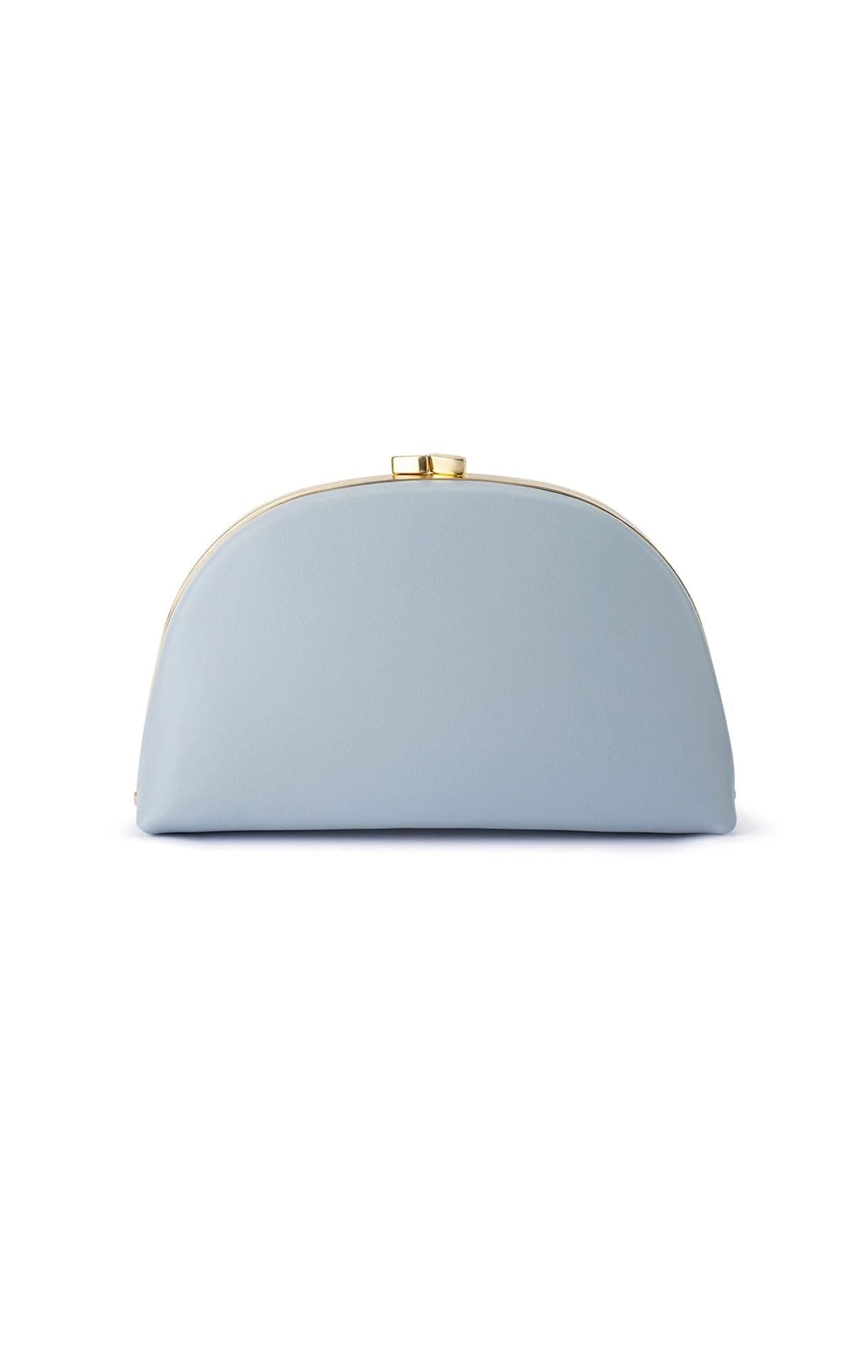 Bags OS / BLUE CELESTE CURVED CLUTCH IN BLUE