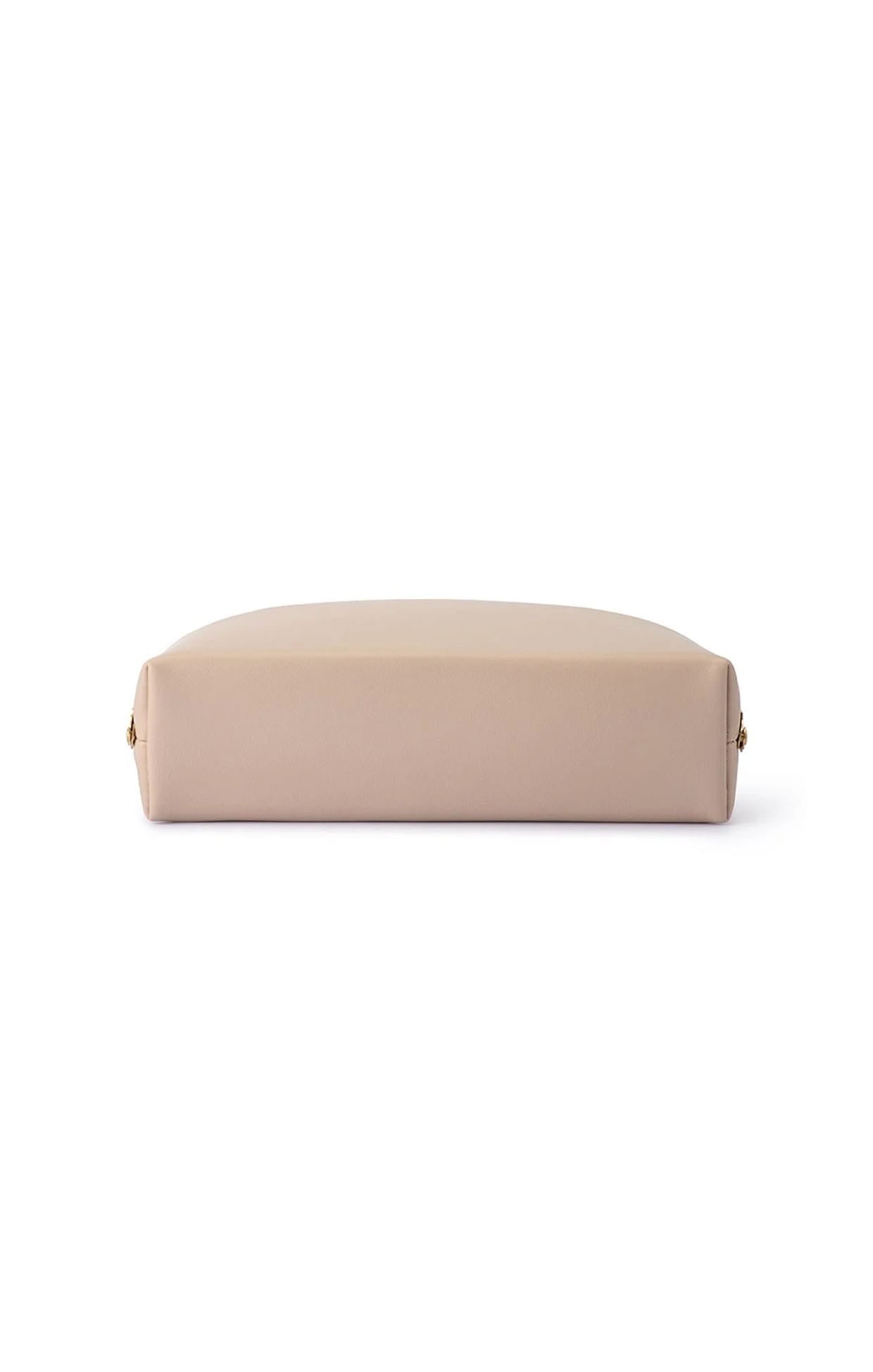 Bags OS / NATRUAL CELESTE CURVED CLUTCH IN NATURAL