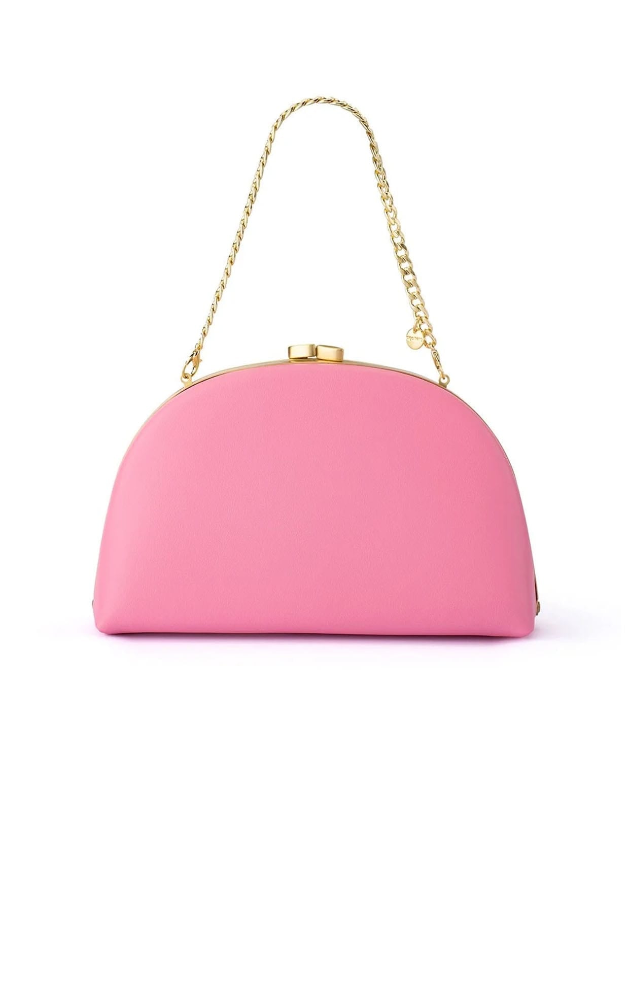 Bags OS / PINK CELESTE CURVED CLUTCH IN PINK