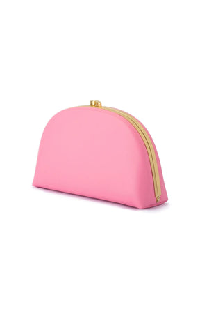 Bags OS / PINK CELESTE CURVED CLUTCH IN PINK