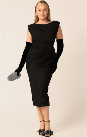 Dresses Events CELESTIAL DRESS IN BLACK