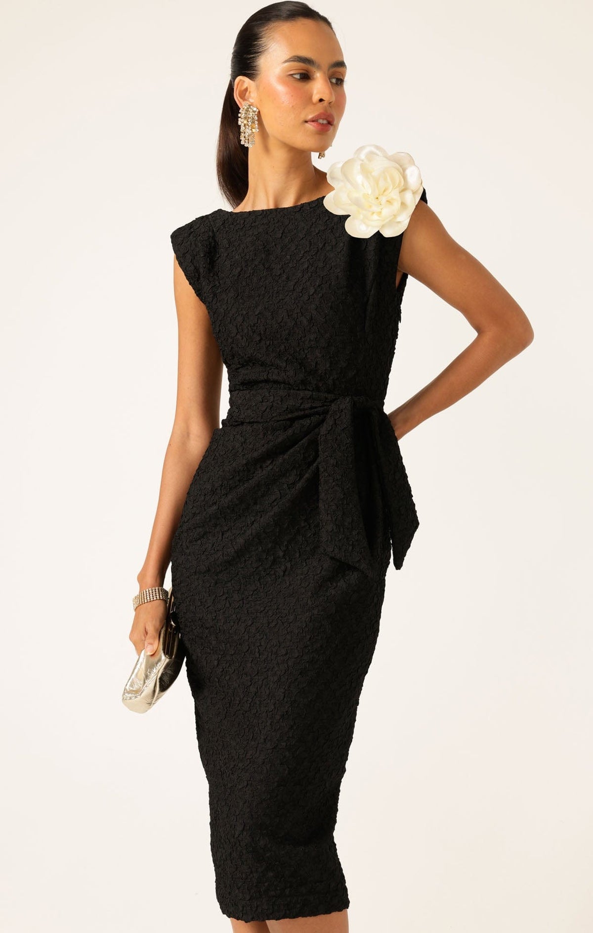 Dresses Events CELESTIAL DRESS IN BLACK