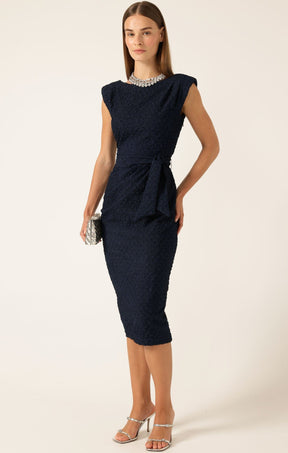 Dresses Events SOFIA DRESS IN NAVY