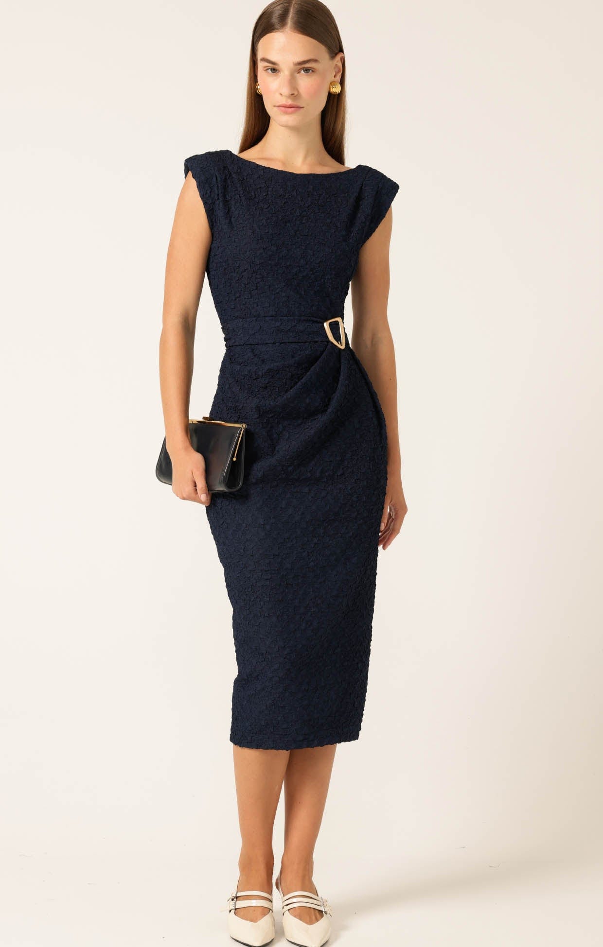 Dresses Events SOFIA DRESS IN NAVY