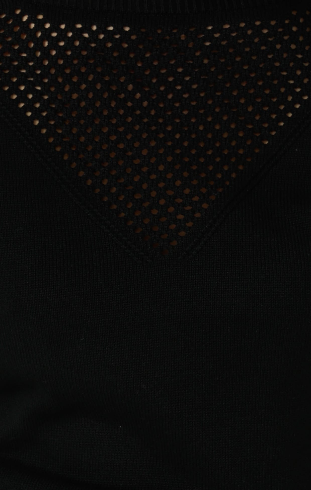 Knitwear CHLOE 3/4 SLEEVE KNIT TOP IN BLACK