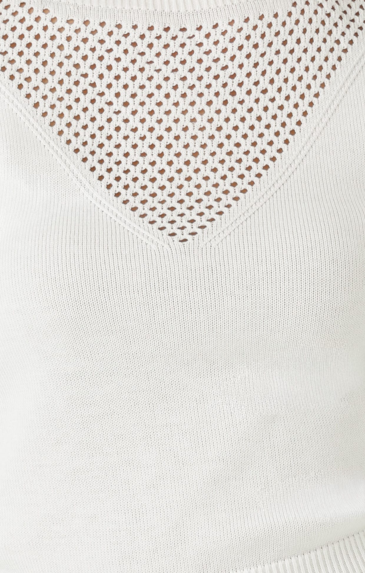 Knitwear CHLOE KNIT TOP IN WHITE