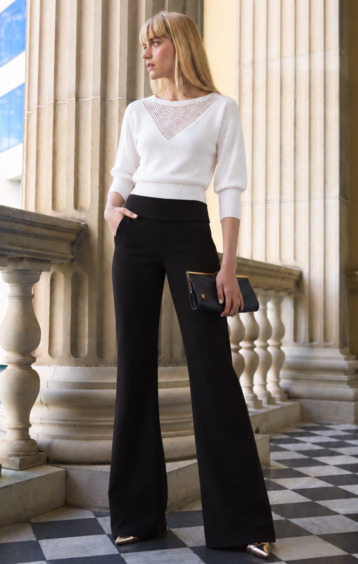 CLASSIC TROUSER IN BLACK
