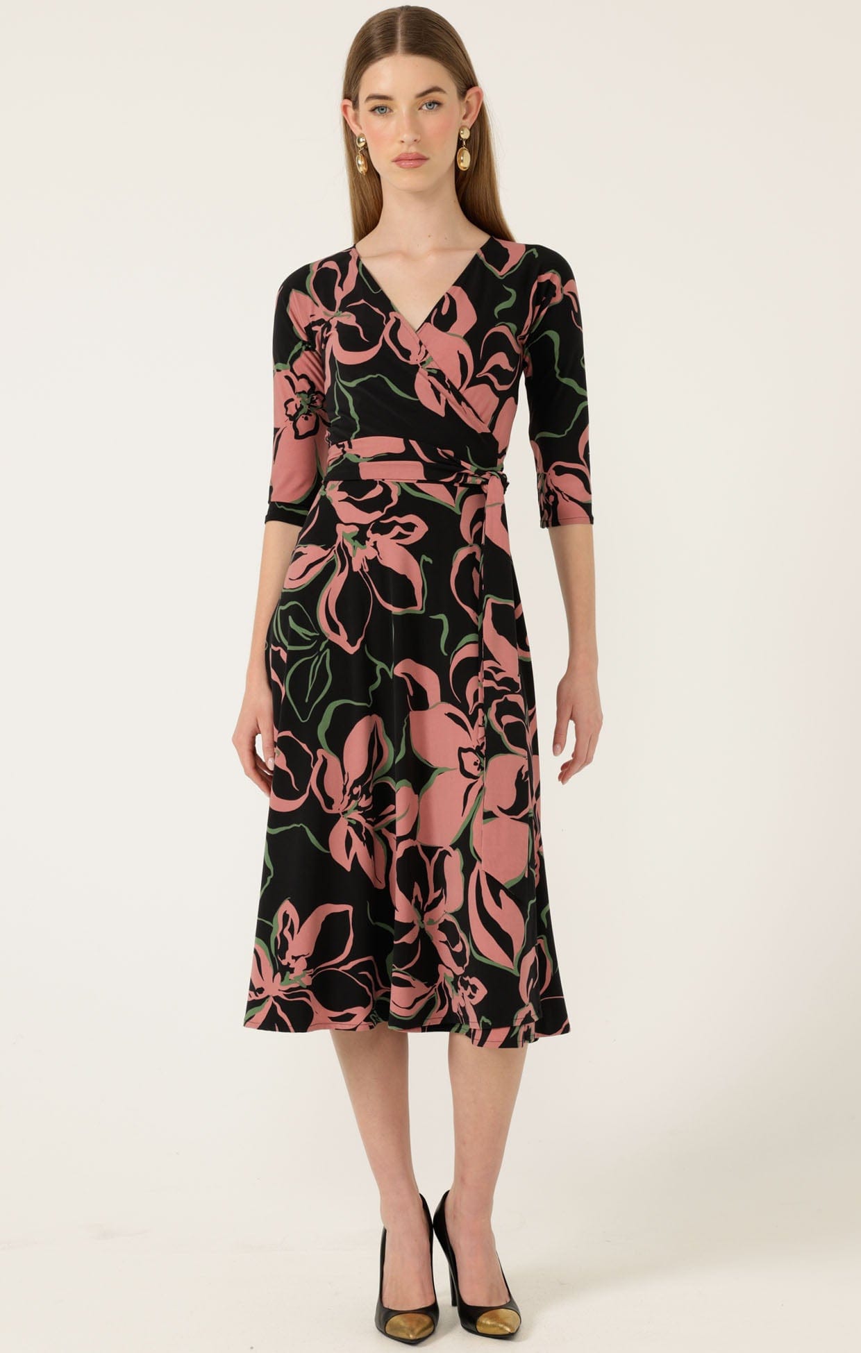 Dresses Multi Occasion CHLOE REVERSE WRAP DRESS