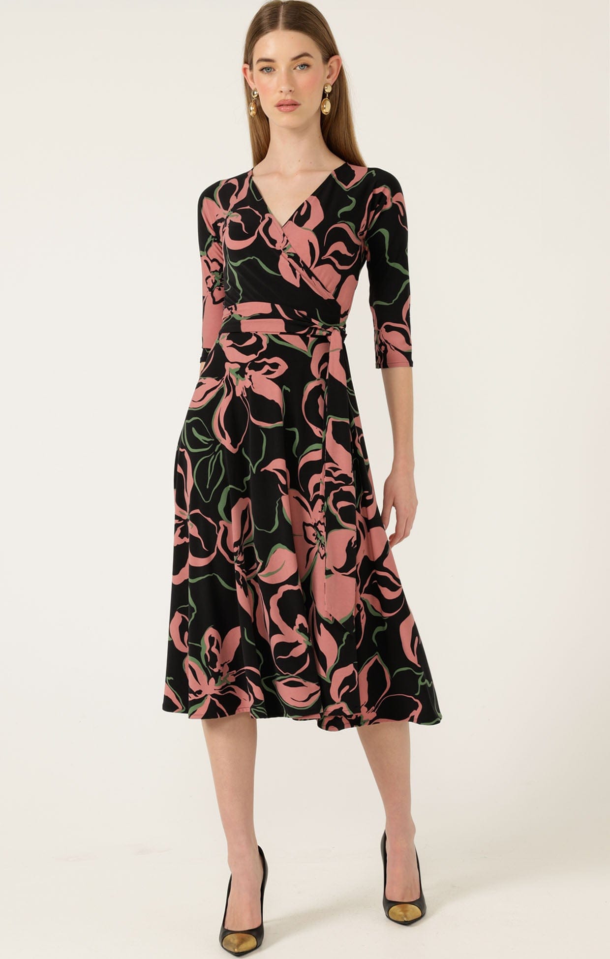 Dresses Multi Occasion CHLOE REVERSE WRAP DRESS