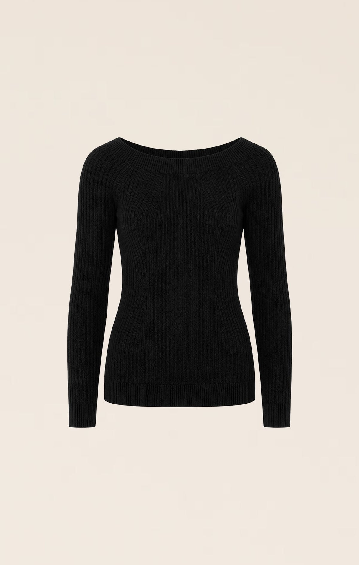 Knitwear CLAIRE KNIT IN BLACK