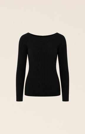 Knitwear CLAIRE KNIT IN BLACK