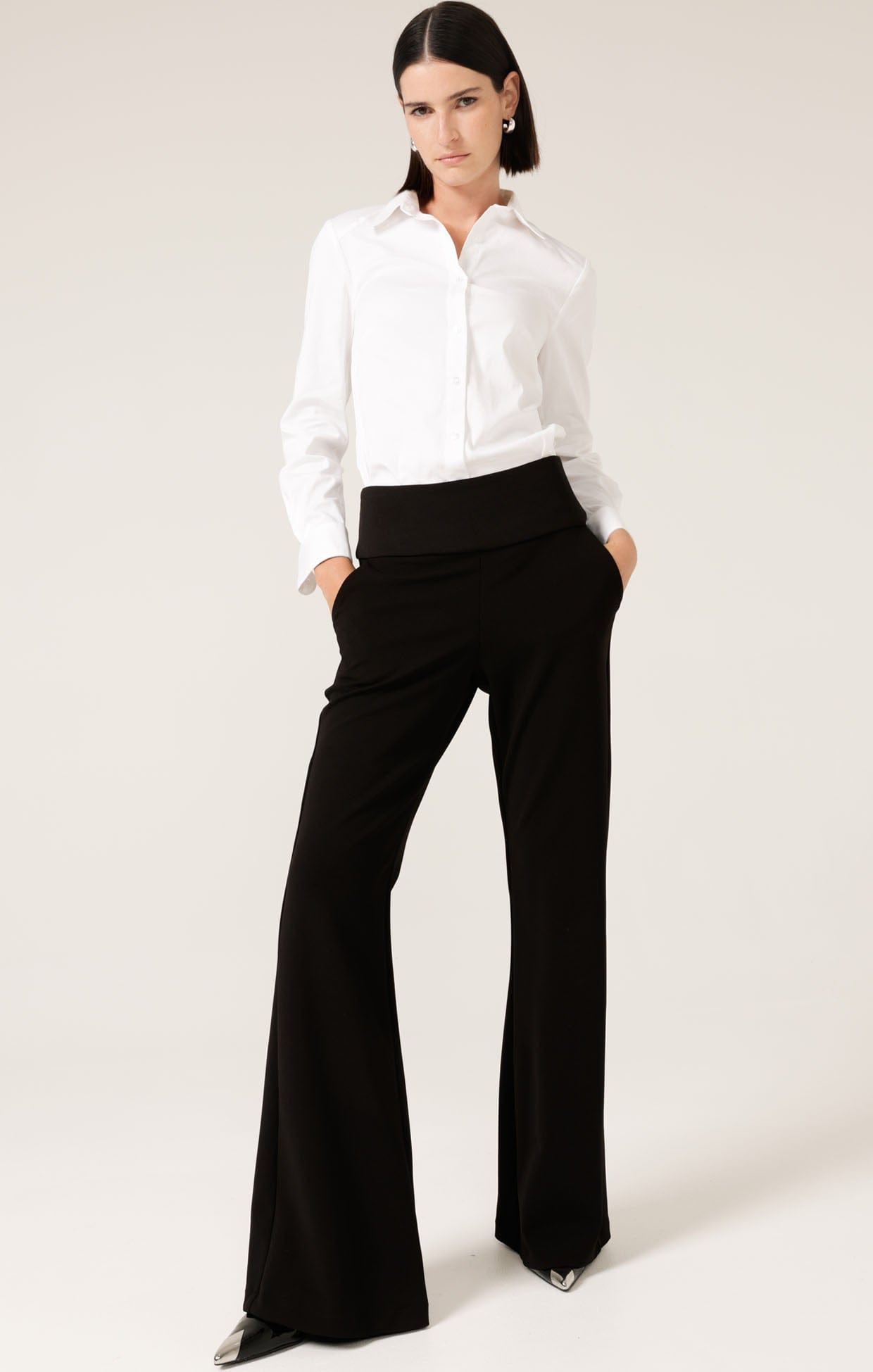 Tops Multi Occasion CLASSIC SHIRT IN WHITE