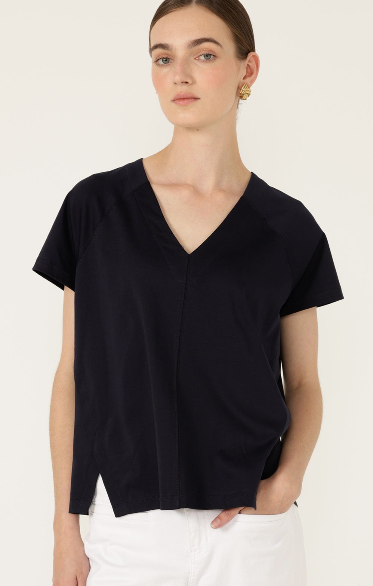 Tops UNDER CONTROL TOP IN NAVY