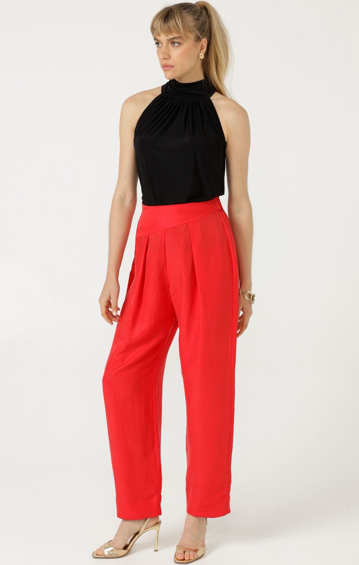 Pants Multi Occasion CORFU PANT IN FIRE