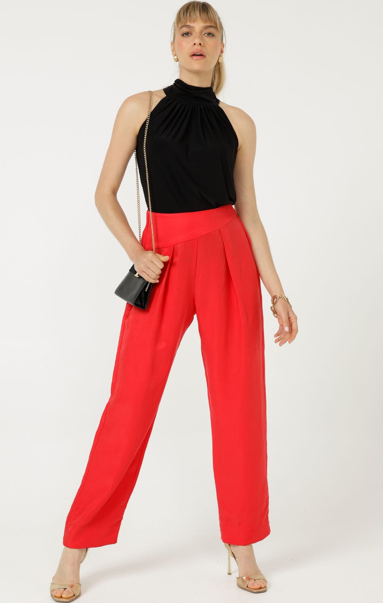 Pants Multi Occasion CORFU PANT IN FIRE
