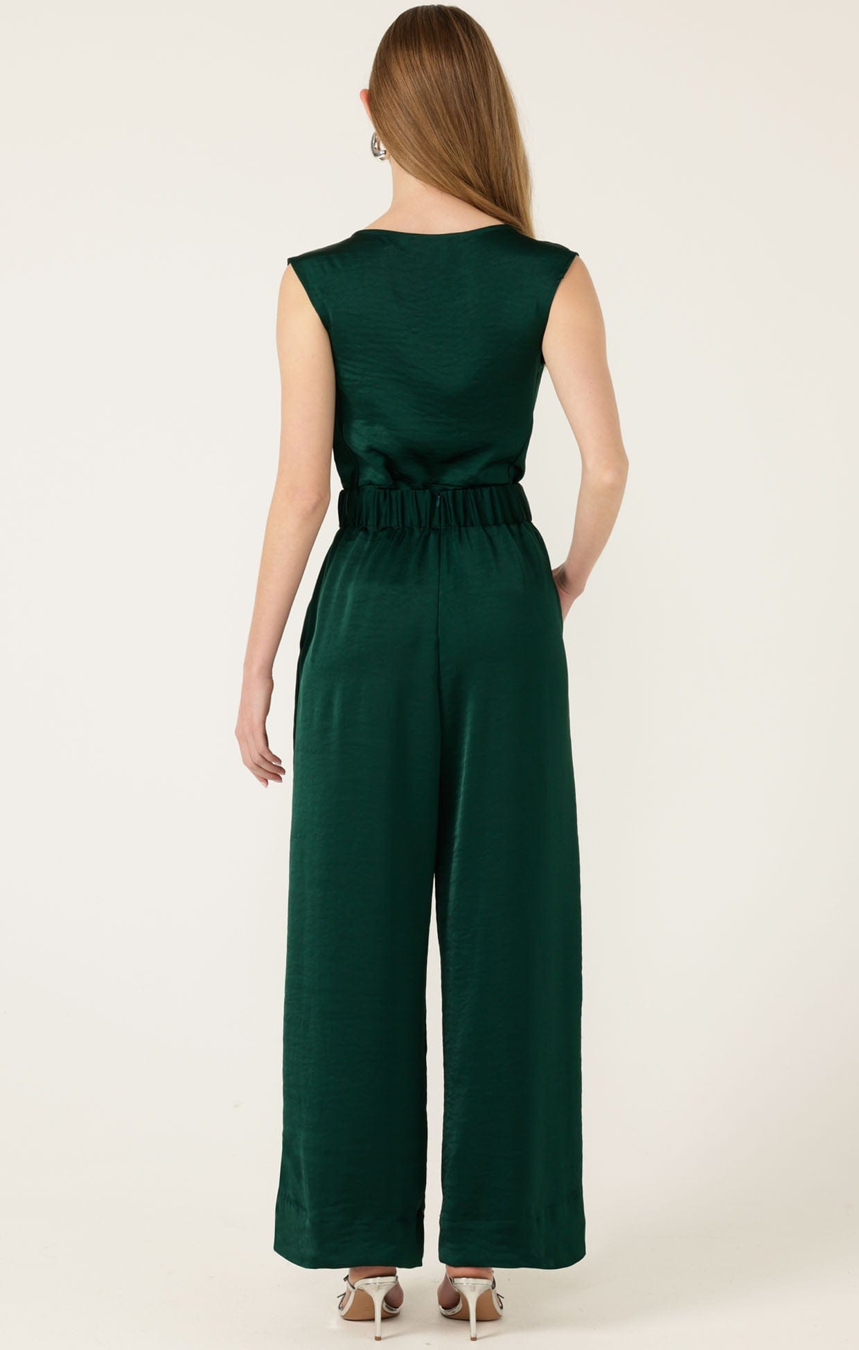 Pants PLEATED TROUSER IN EMERALD