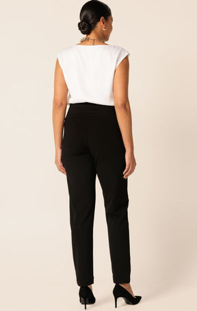 Pants Multi Occasion TAPERED LEG PANT IN BLACK