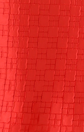 Dresses Events CROWN WRAP DRESS IN RED
