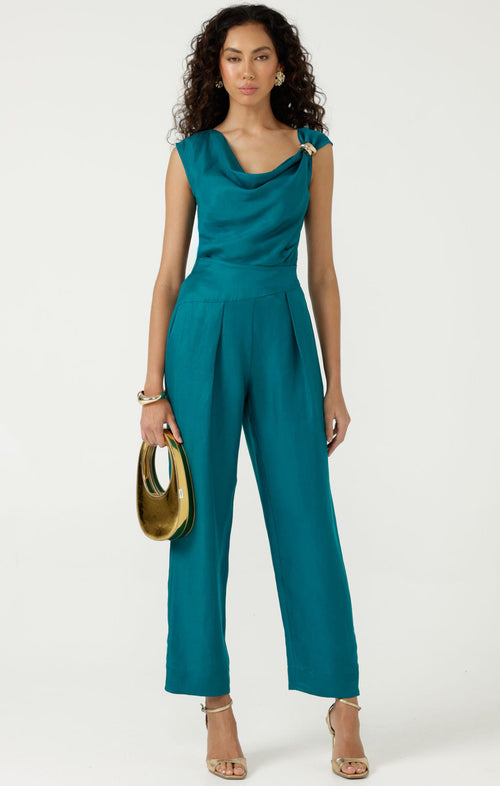 Pants CORFU PANT IN PEACOCK