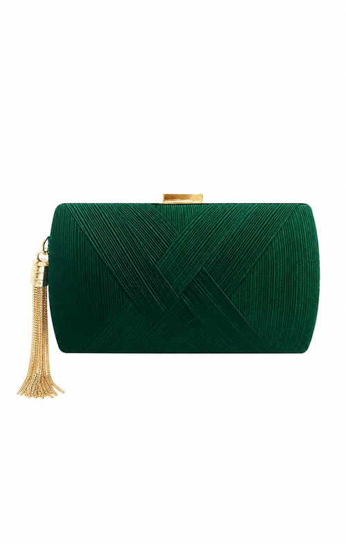 ACCESSORIES Bags Clutches One Size / Green DEANNA EVENING BAG IN EMERALD