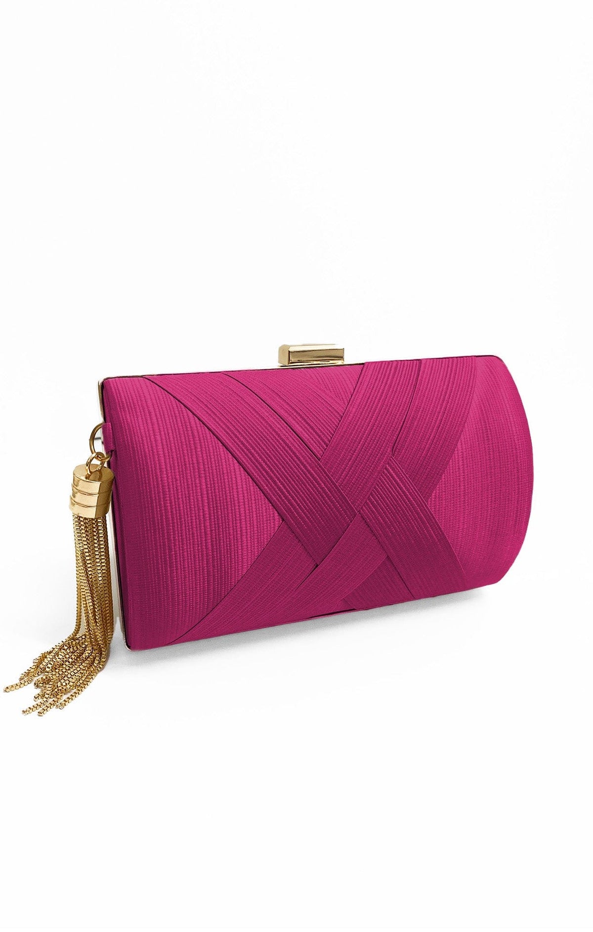 Bags OS / MAGENTA DEANNA EVENING BAG IN MAGENTA