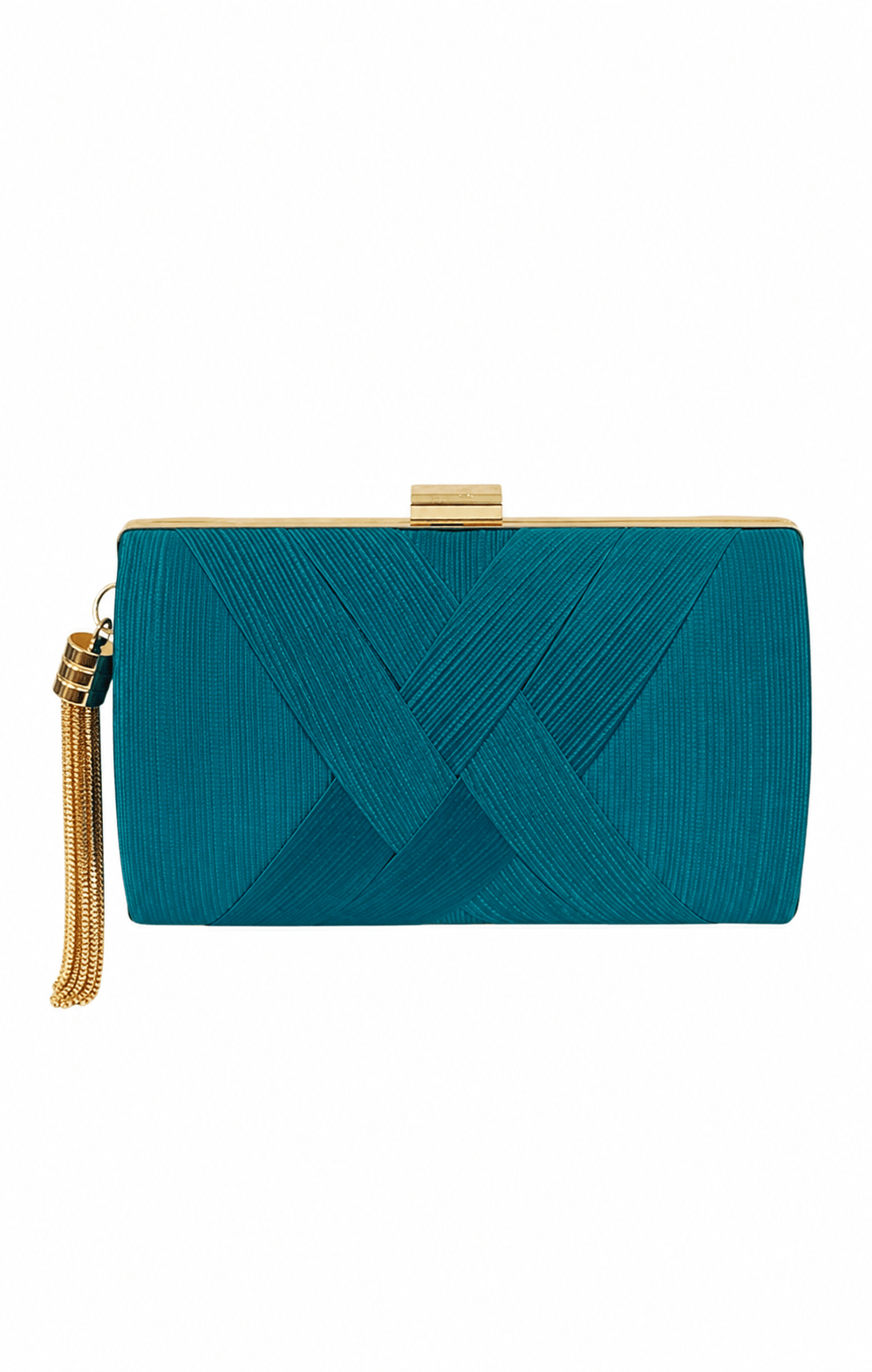 DEANNA EVENING BAG IN TEAL