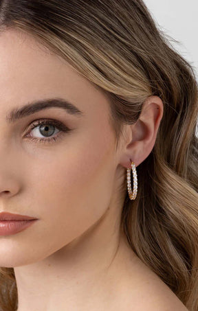 Earrings OS / GOLD DOLCE VITA EARRINGS IN GOLD