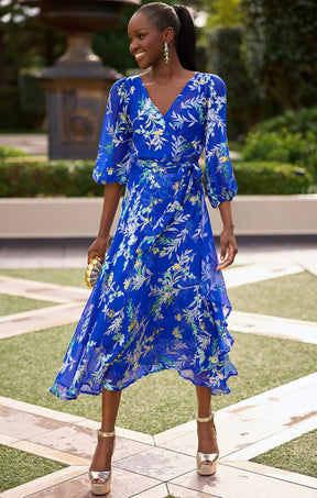 Dresses Events ELSPETH WRAP DRESS