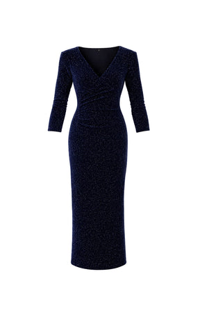 Dresses Events LENORA MIDI DRESS IN MIDNIGHT