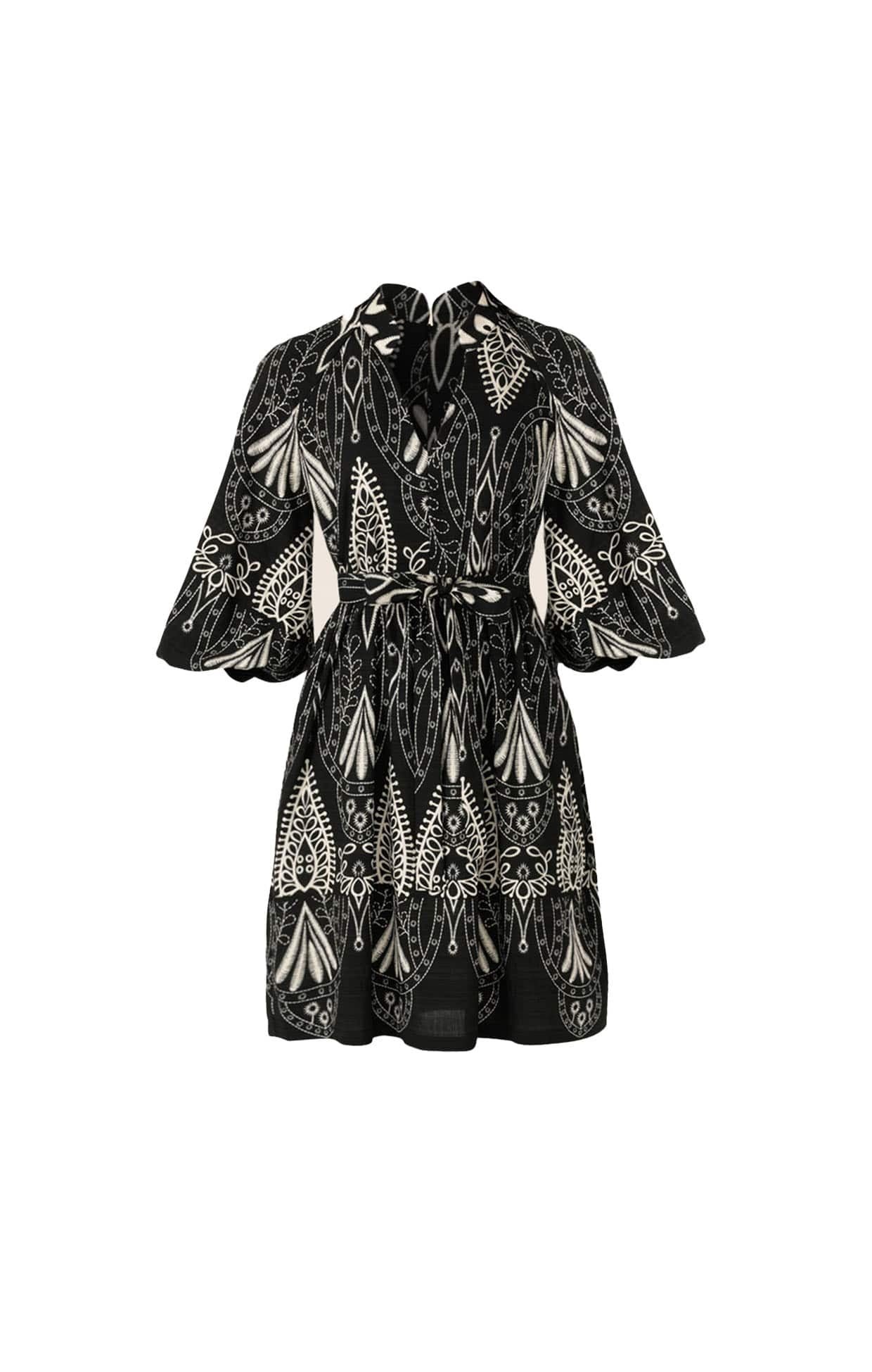 Dresses Multi Occasion KIRRA SHIFT DRESS IN BLACK CREAM