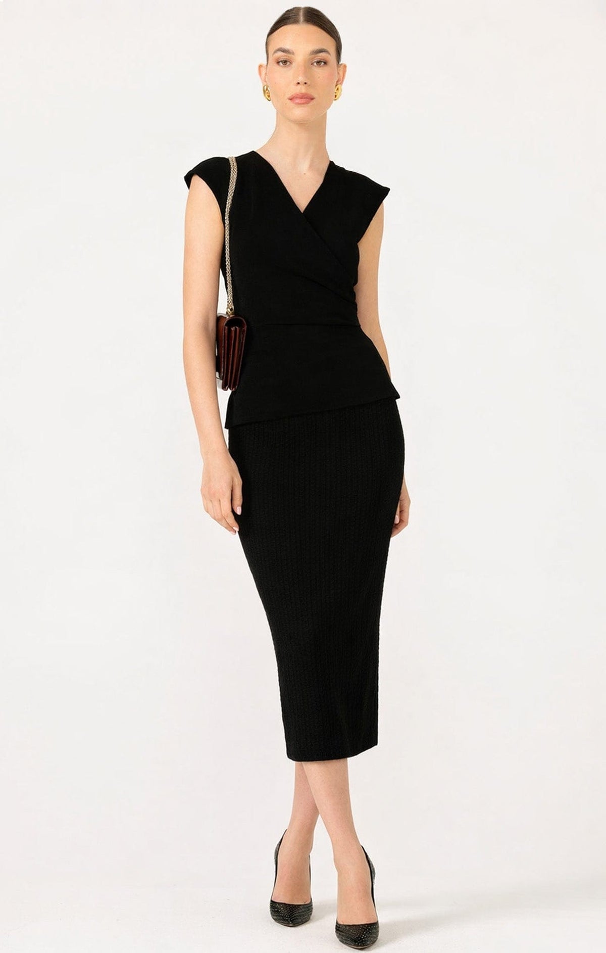 Skirts Multi Occasion PENCIL SKIRT IN BLACK