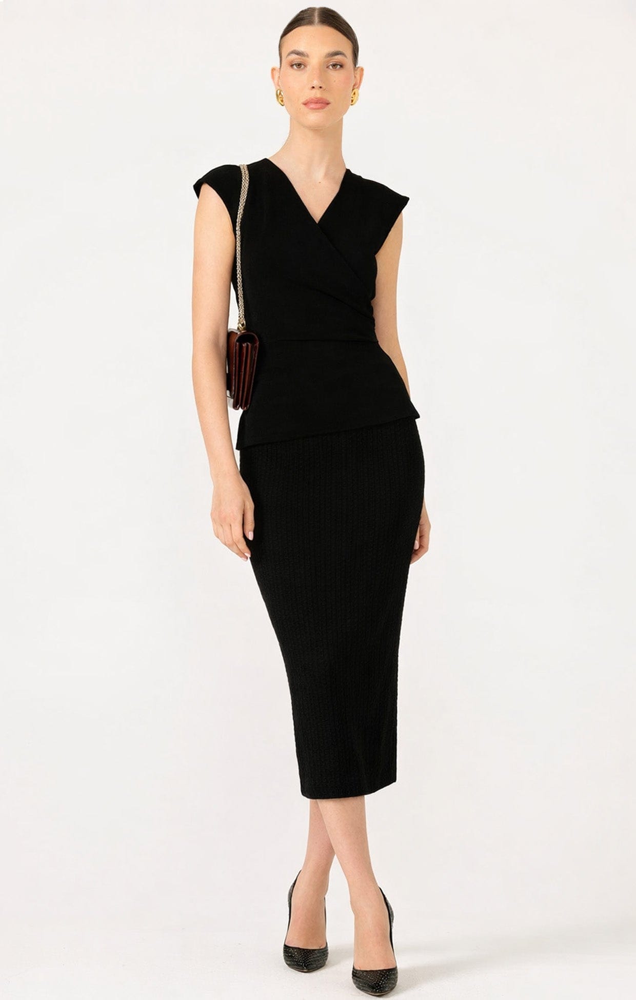 Skirts Multi Occasion PENCIL SKIRT IN BLACK