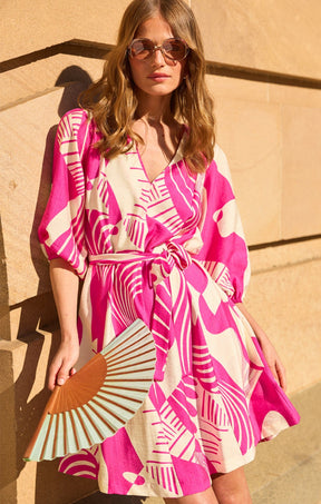 Dresses Multi Occasion FLAMINGO SHIFT DRESS