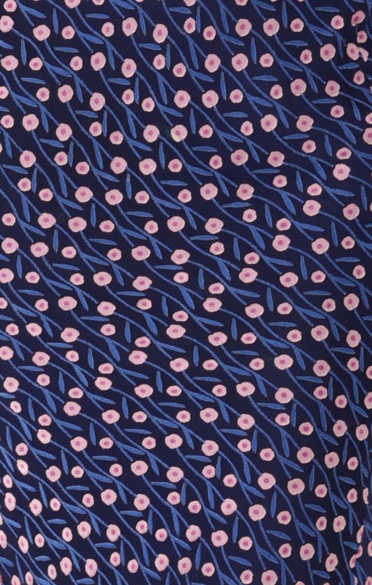 Dresses FLEUR DE LYS MIDI DRESS IN INDIGO PINK POPPY