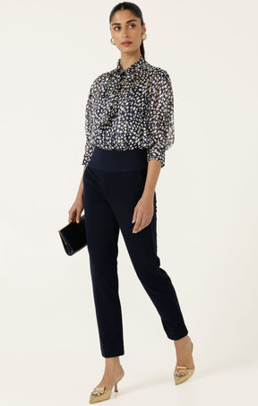 Tops Multi Occasion GABRIELLE BLOUSE IN NAVY