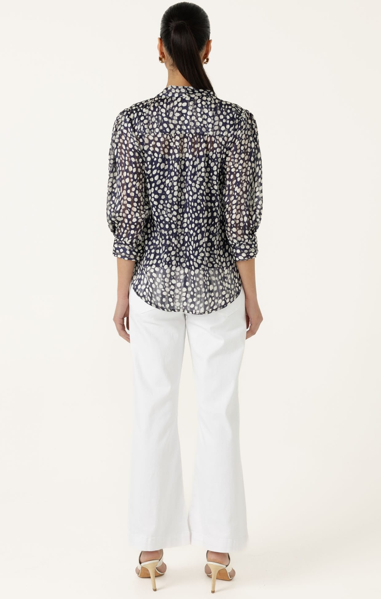 Tops Multi Occasion GABRIELLE BLOUSE IN NAVY