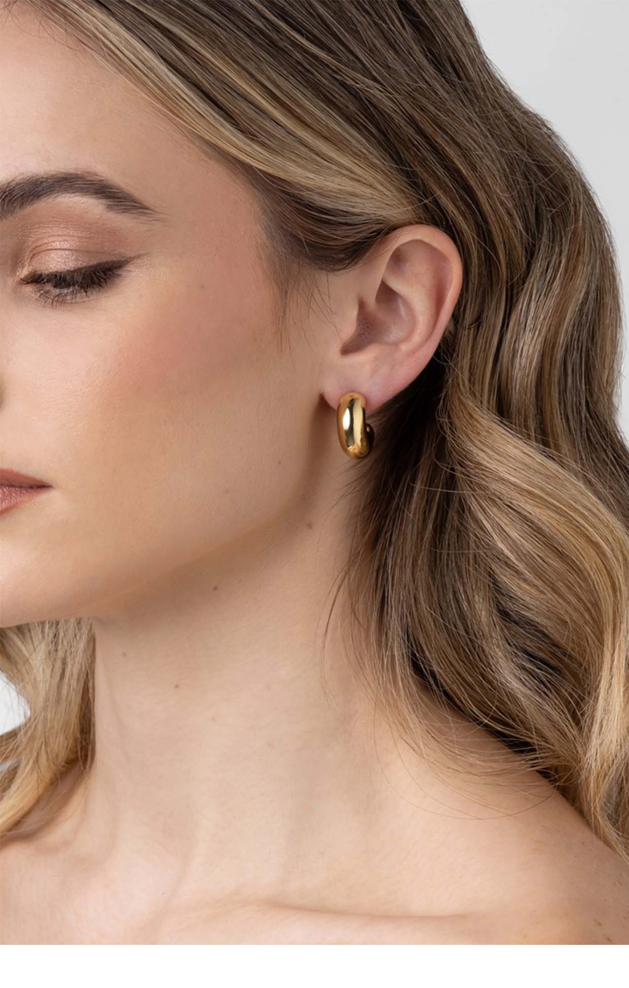 Earrings OS / GOLD GAEL EARRINGS IN GOLD