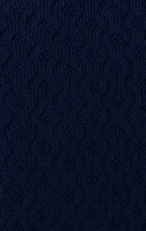Knitwear SHORT SLEEVE GROVE KNIT TOP IN NAVY