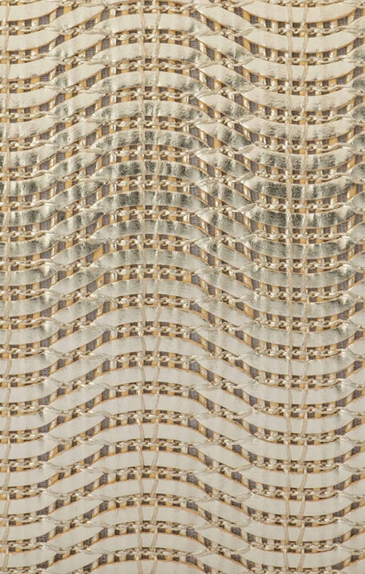 Bags OS / GOLD HANNAH TEXTURED CLUTCH BAG IN GOLD